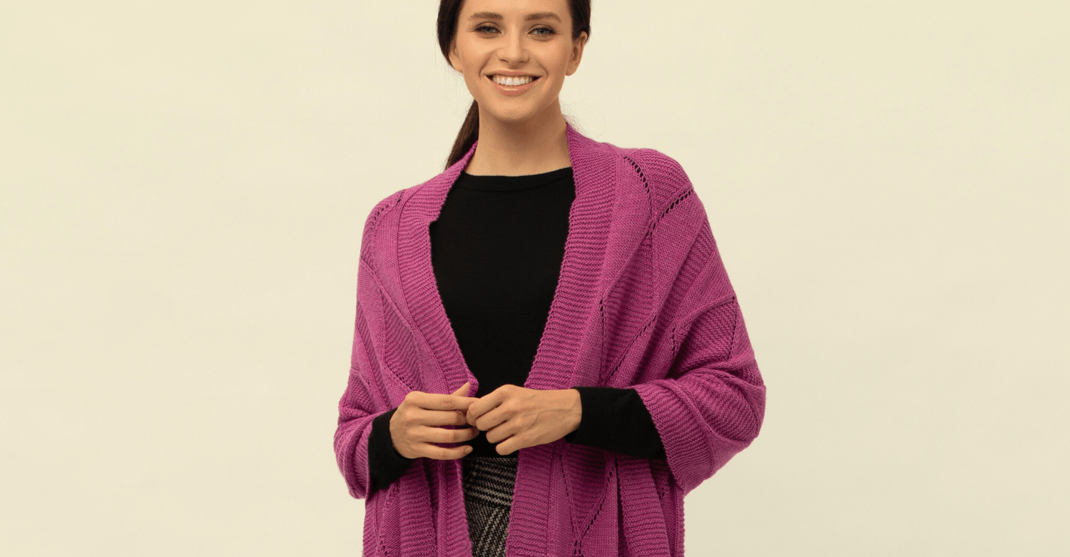 Kostenlose Anleitung: Edles Tuch stricken aus Merino und Seide – mit ggh LACY - ggh Wolle