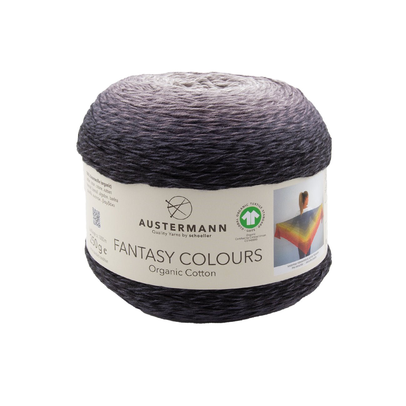 Fantasy Colours | 1000 M - 250 G | 15 - Stein - ggh Wolle