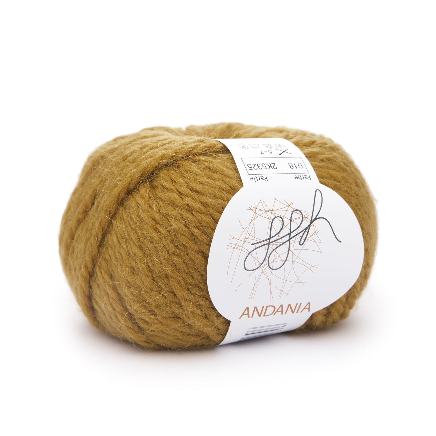 ggh Andania | 018 - Curry - ggh Wolle