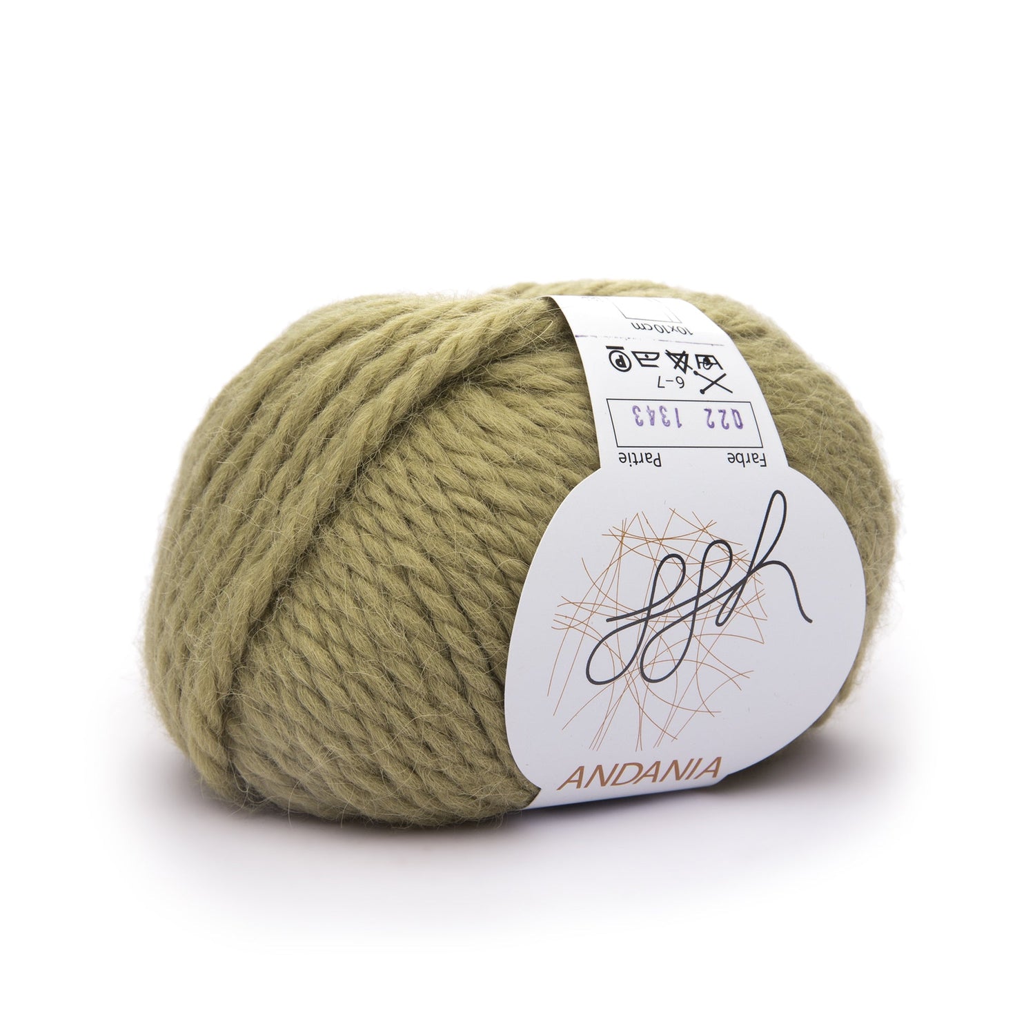 ggh Andania | 022 - Grünbeige - ggh Wolle