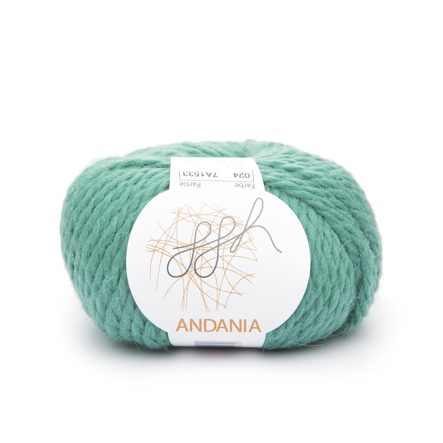 ggh Andania | 024 - Smaragdgrün - ggh Wolle