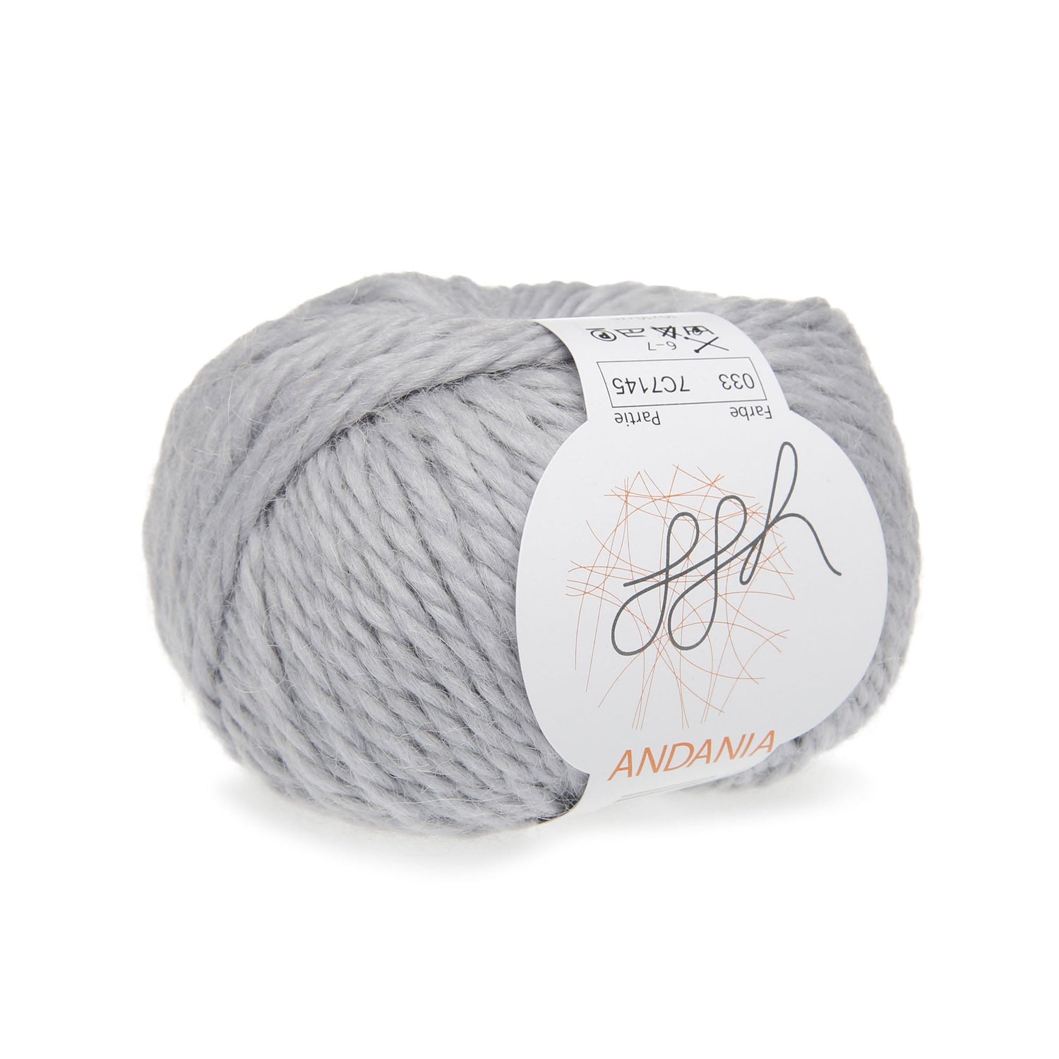 ggh Andania | 033 - Hellgrau - ggh Wolle