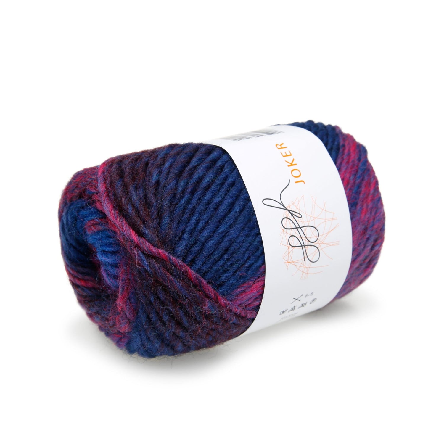 ggh Joker | 029 - Magenta - Blau meliert - ggh Wolle