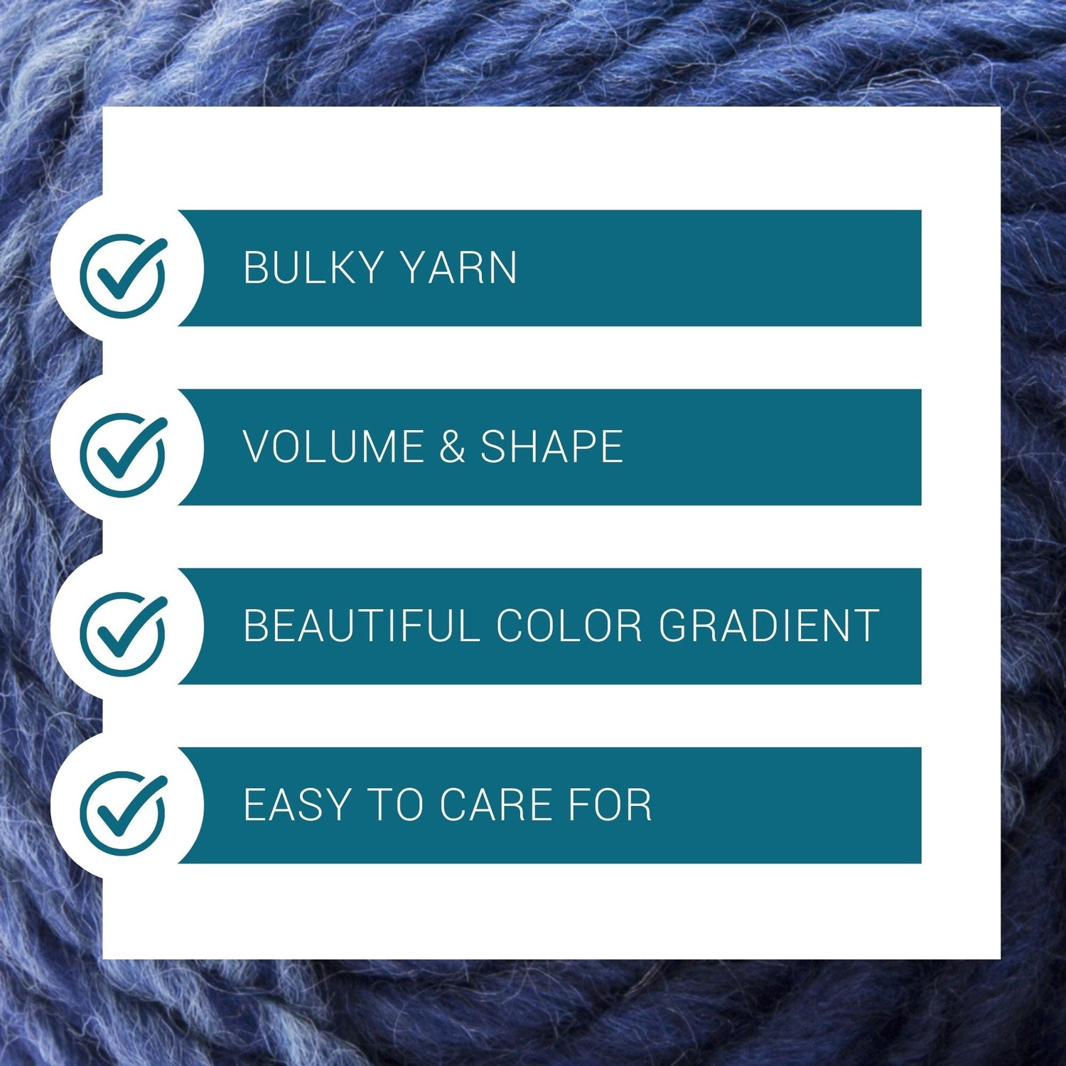 ggh Joker Box | 300g Set (6x50g) | 022 - Marine - Jeans - Blau meliert - ggh Wolle