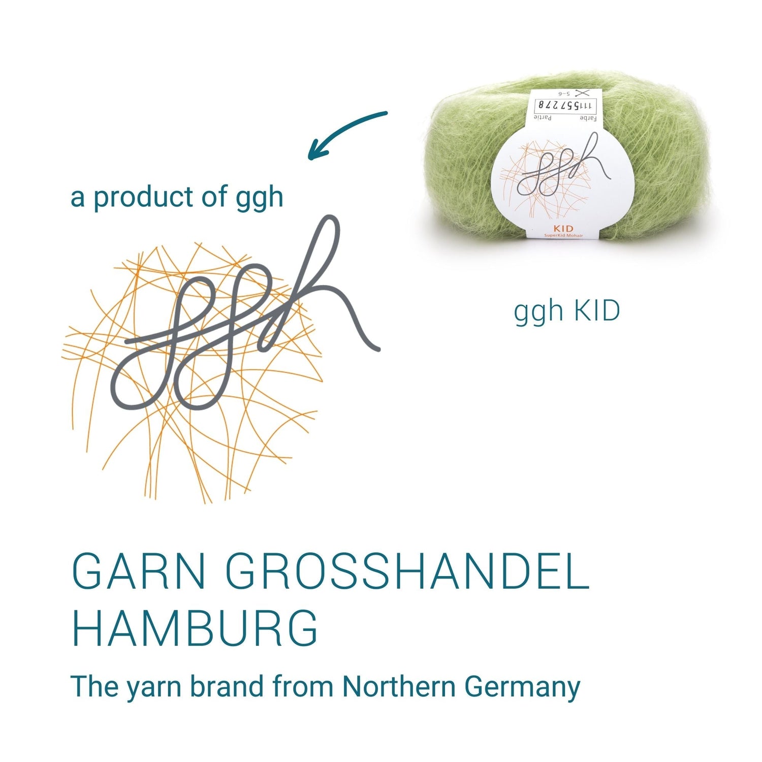 ggh Kid Box | 150g Set (6x25g)| 111 - Pistaziengrün - ggh Wolle