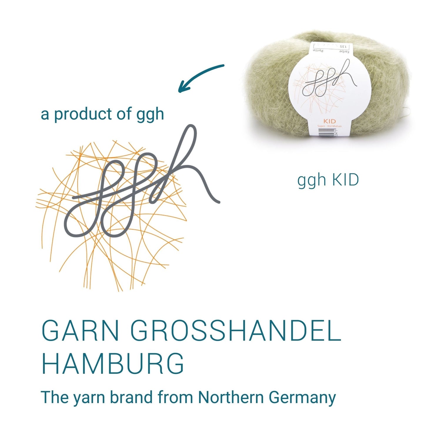 ggh Kid Box | 150g Set (6x25g)| 135 - Reet - ggh Wolle