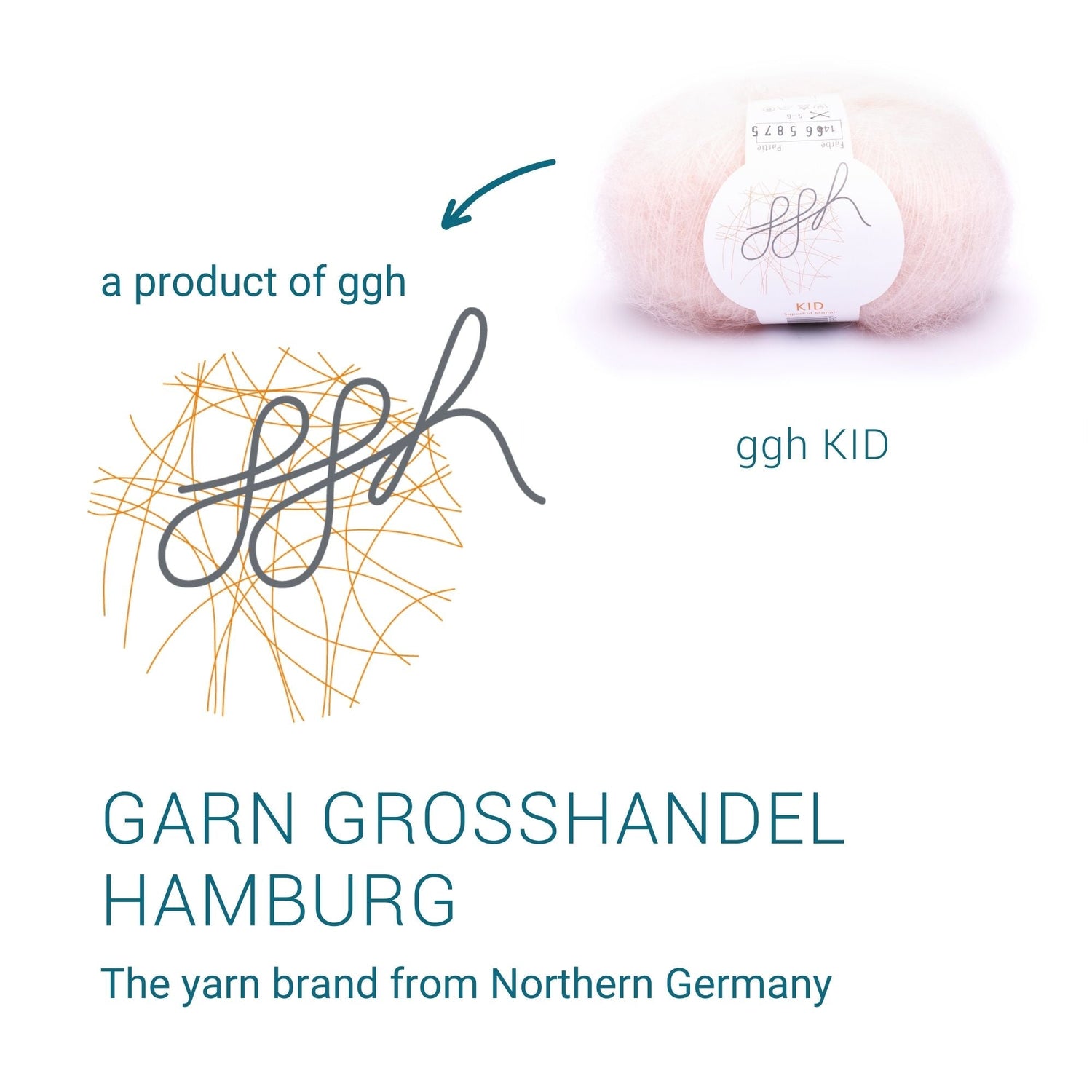 ggh Kid Box | 150g Set (6x25g)| 145 - Purpurrot - ggh Wolle