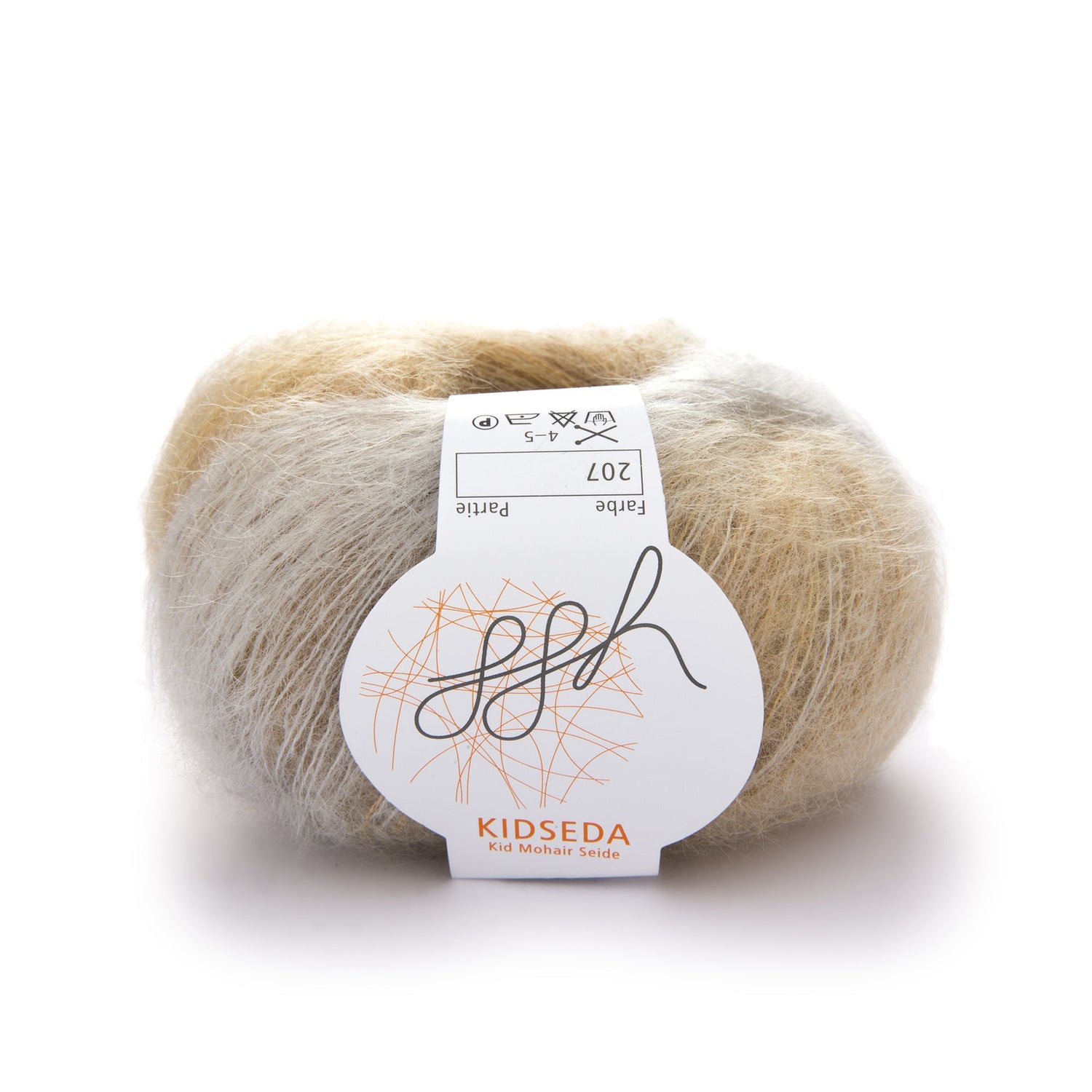 ggh Kidseda | 207 - Silber - Messing - Grün - meliert - ggh Wolle