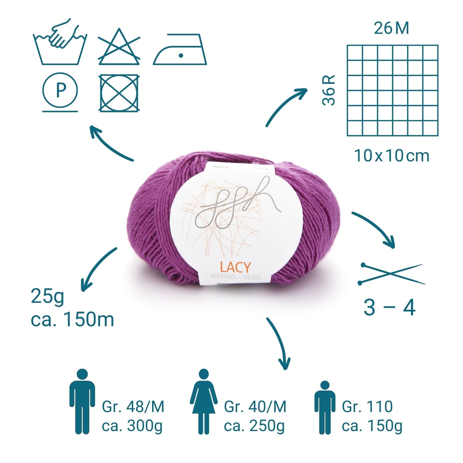 GGH Lacy | 012 - Zyklam - ggh Wolle