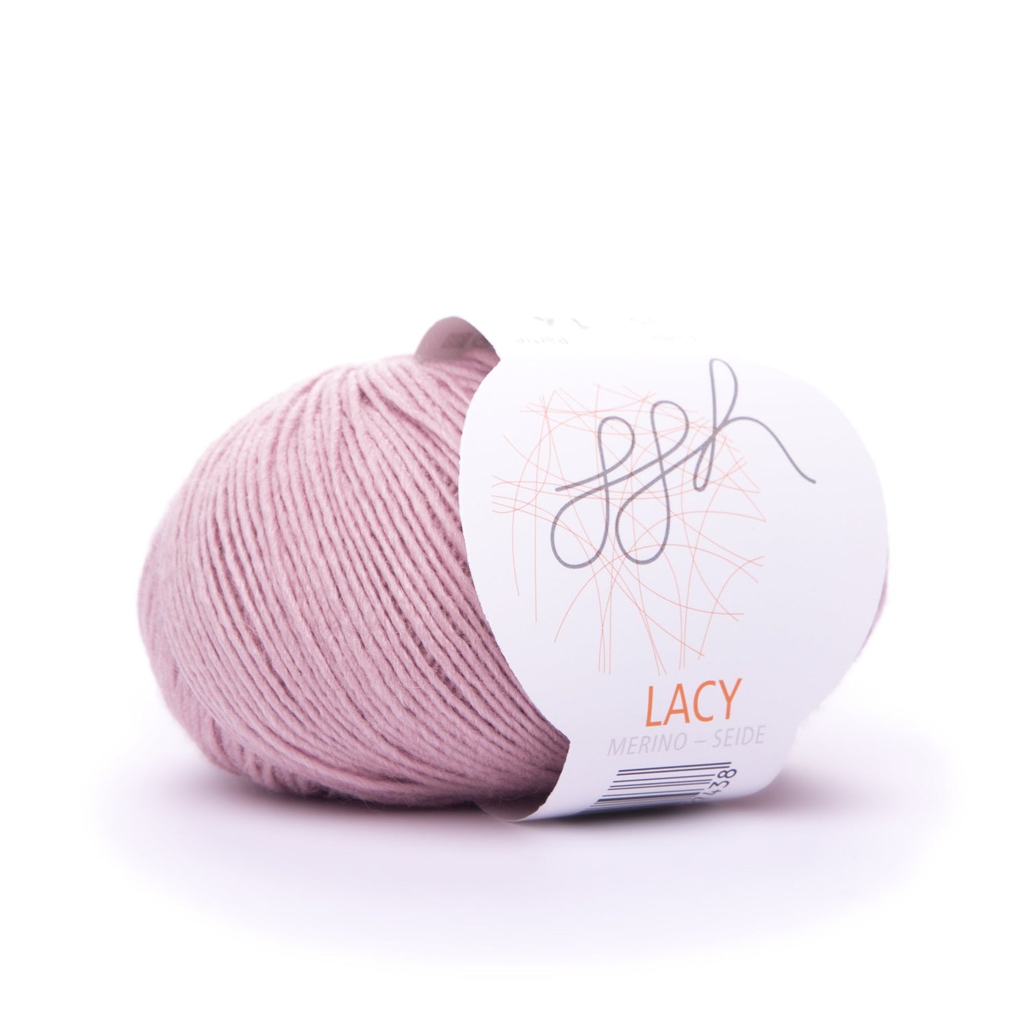 GGH Lacy | Merinowolle mit Seide | 25g - 150m | 015 - Pastell Rosa - ggh Wolle