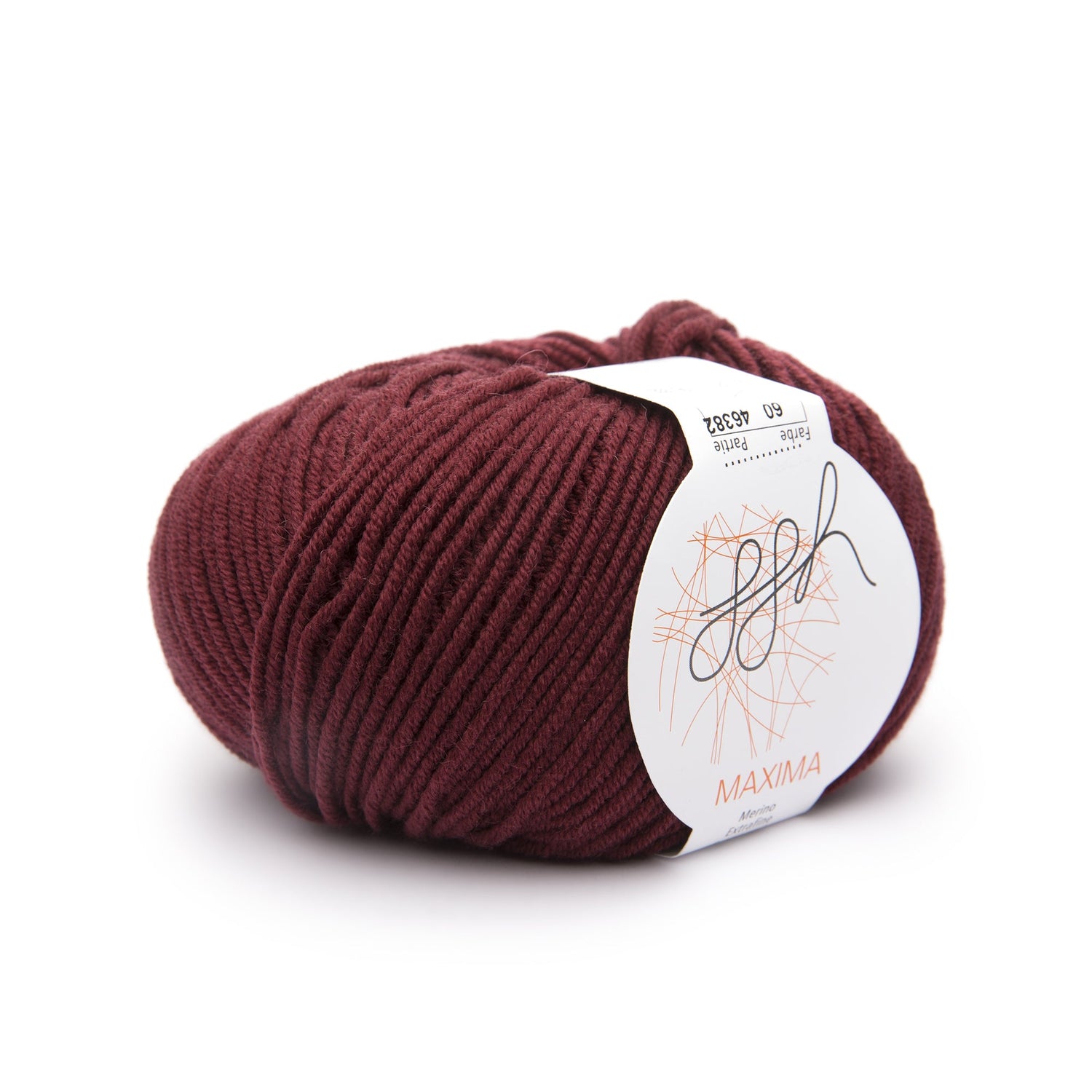 ggh Maxima | Merinowolle | 110m/50g | 060 - Ochsenblut - ggh Wolle
