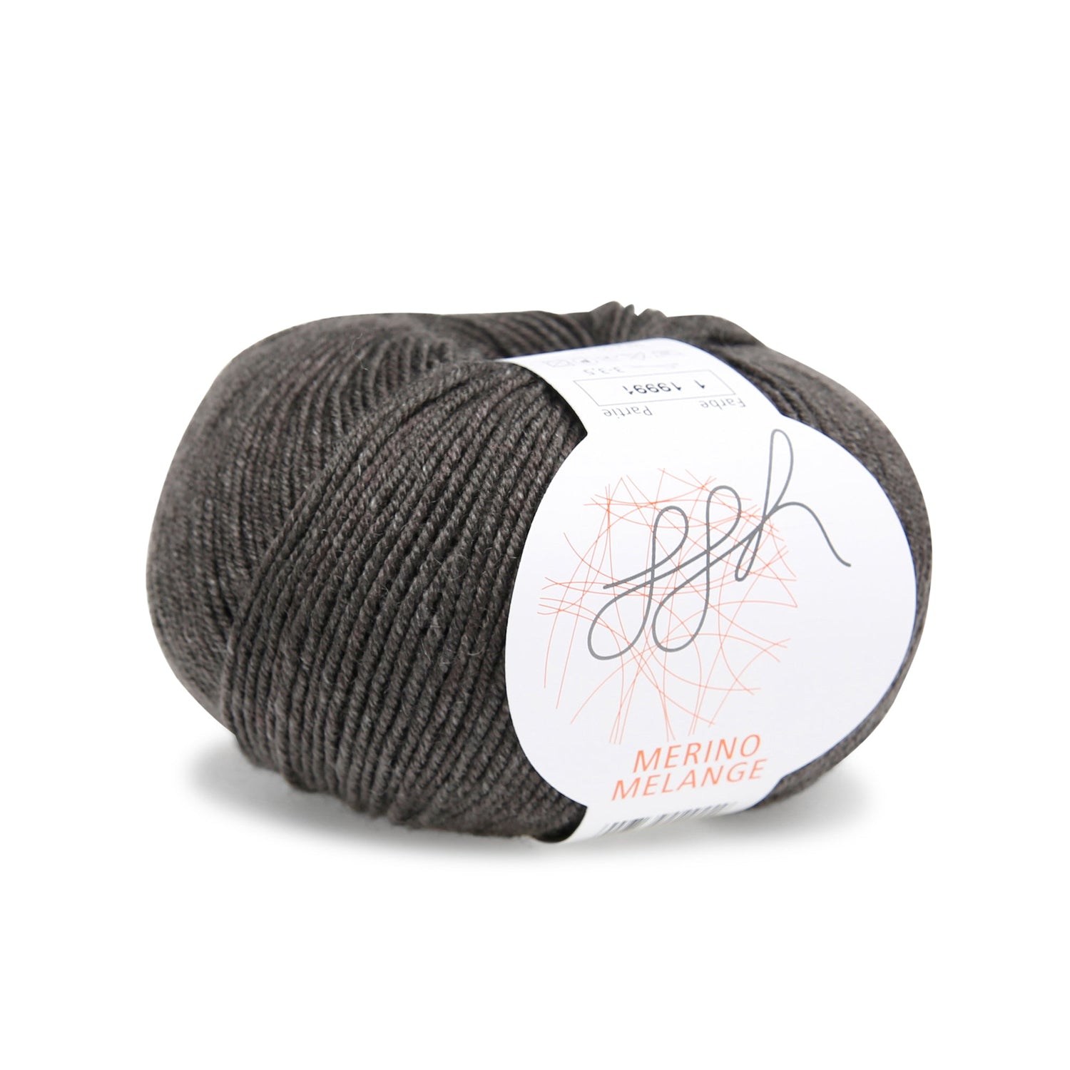 ggh Merino Melange | 001 - Graubraun meliert - ggh Wolle