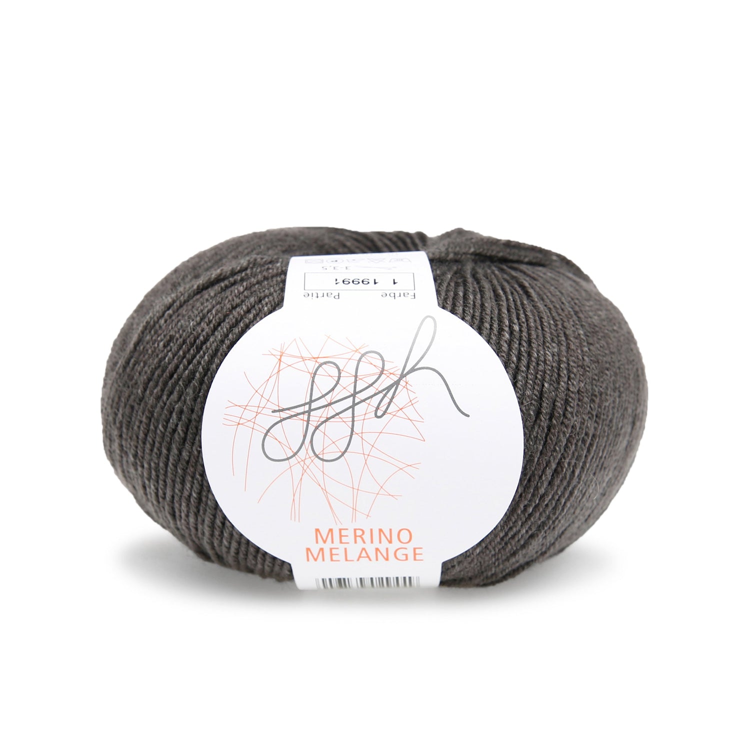 ggh Merino Melange | 001 - Graubraun meliert - ggh Wolle