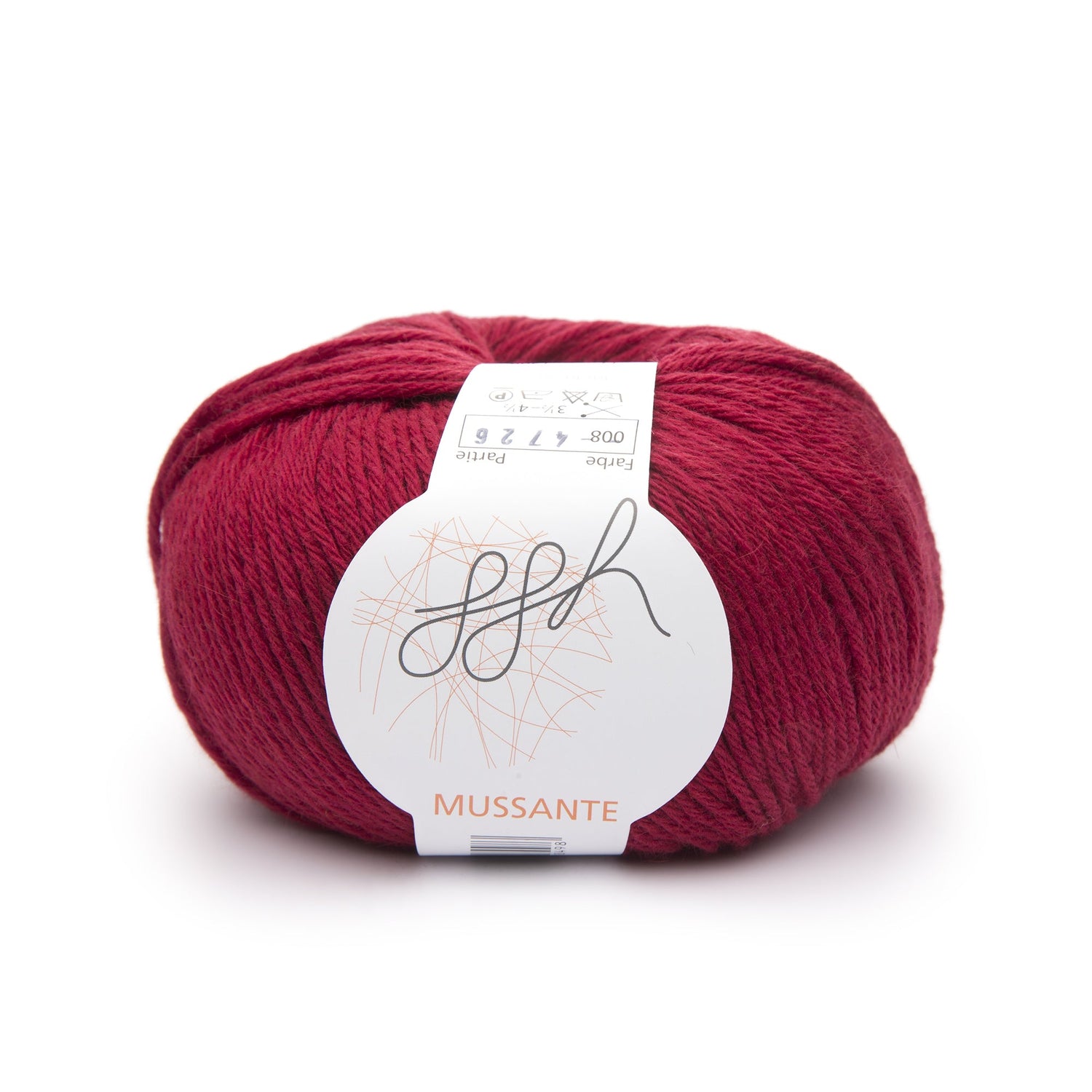 ggh Mussante | 008 - Rot - ggh Wolle