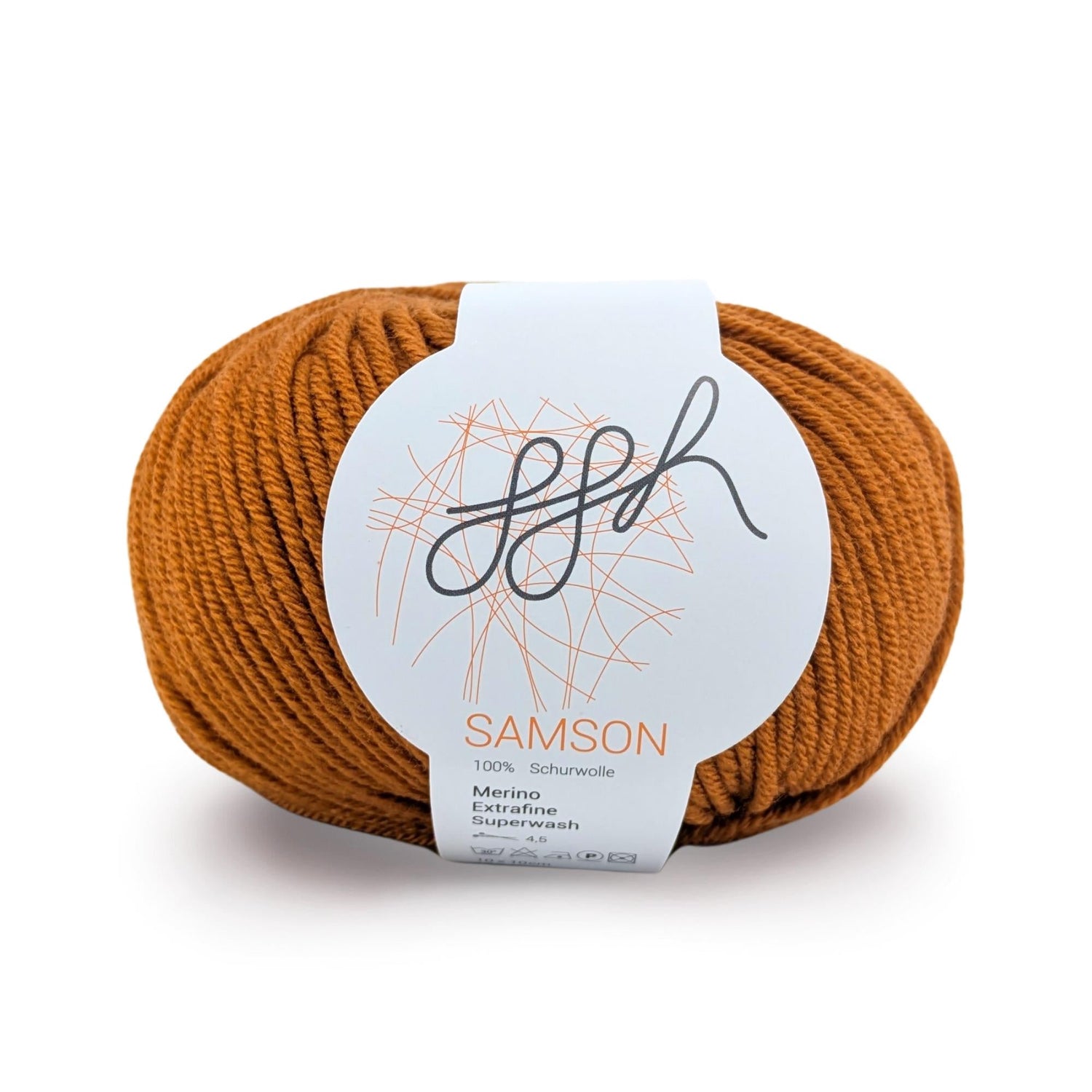 ggh Samson | 105 - Rostorange - ggh Wolle