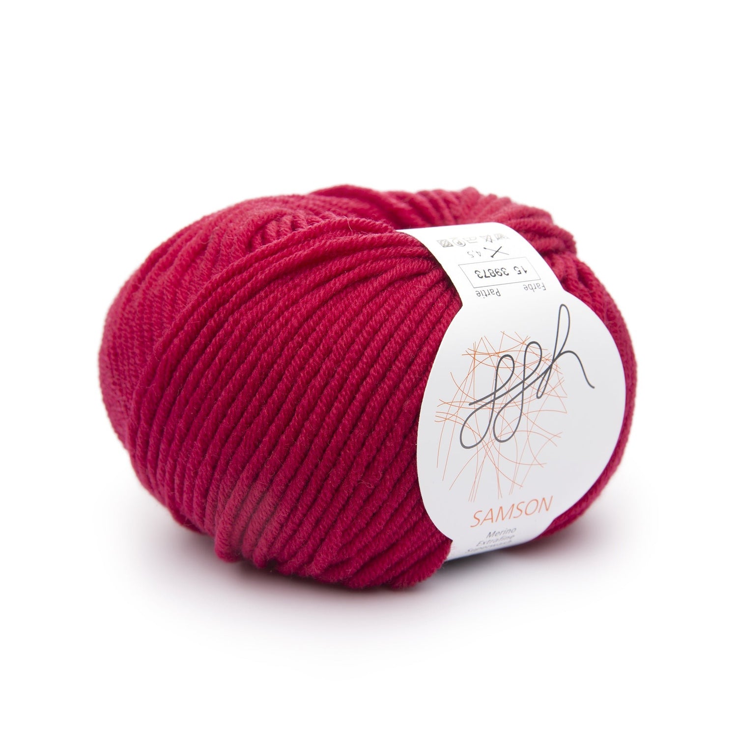 ggh Samson | Merinowolle | 85m/50g | 015 - Chilirot - ggh Wolle