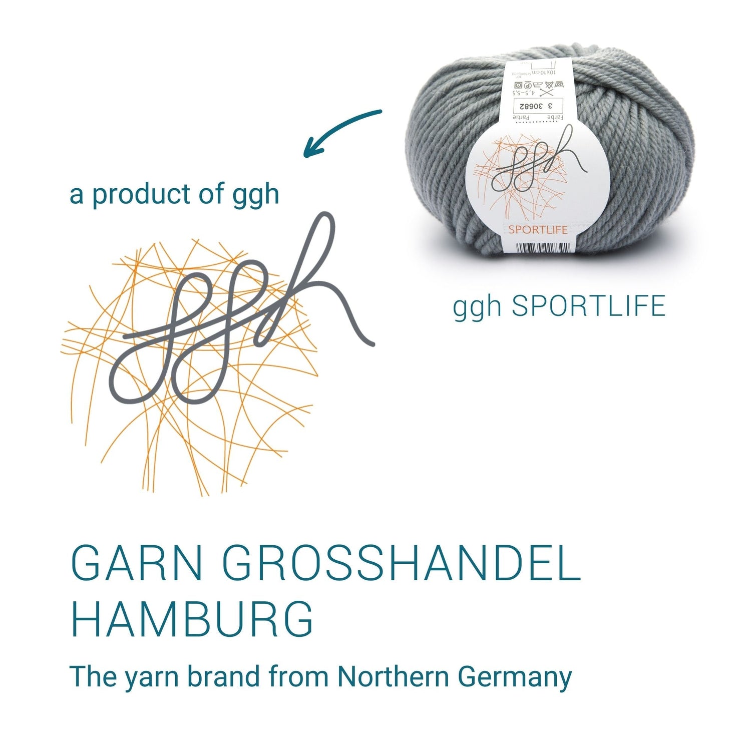 ggh Sportlife | 003 - Stahlgrau - ggh Wolle