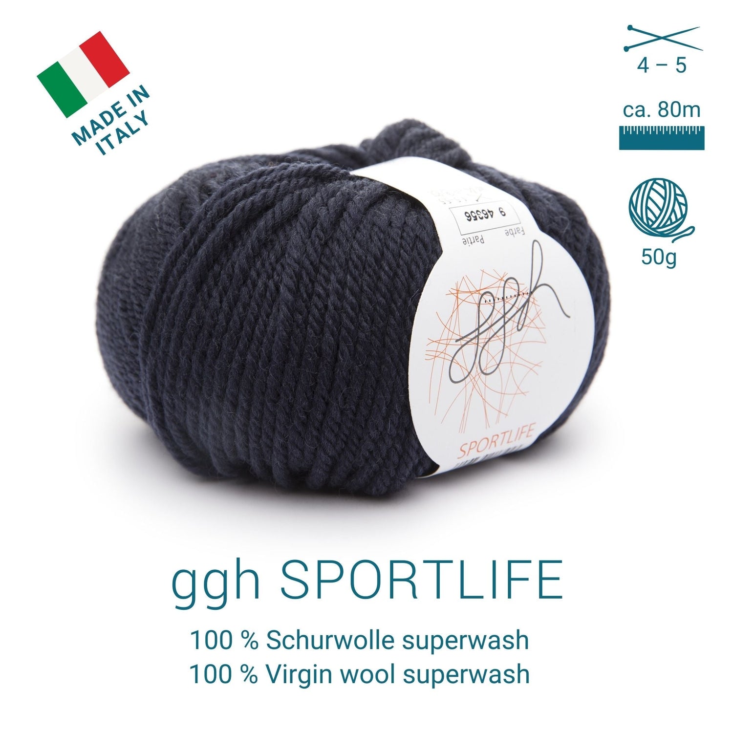ggh Sportlife | 009 - Marine - ggh Wolle