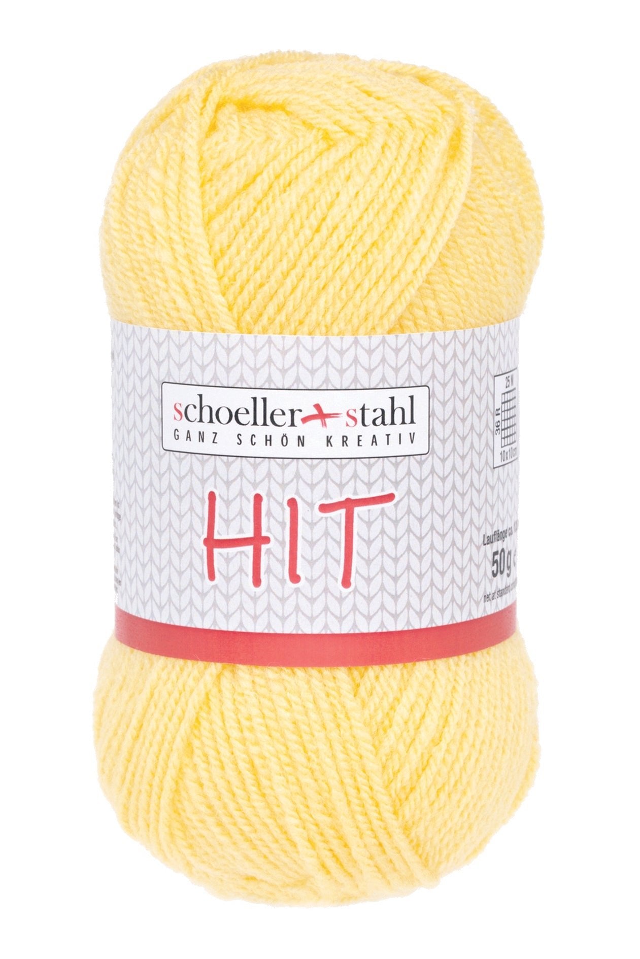 HIT 50G | Farbe 44 - ZARTGELB - ggh Wolle