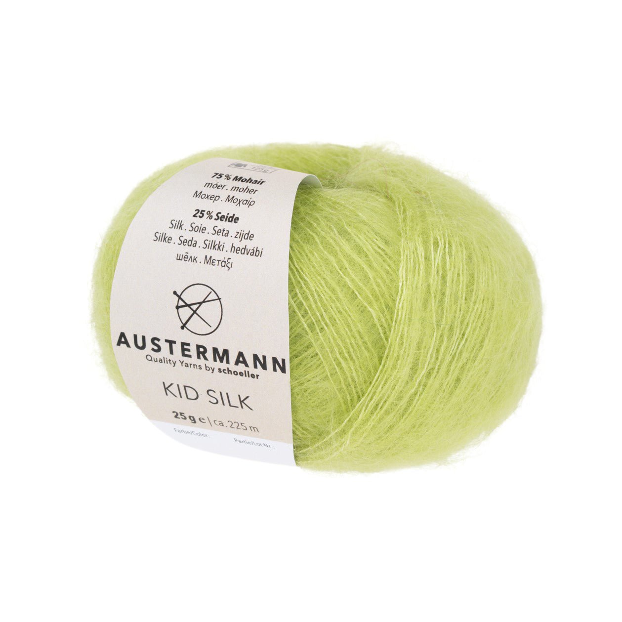 Kid Silk | 225 M - 25 G | 22 - Birke - ggh Wolle
