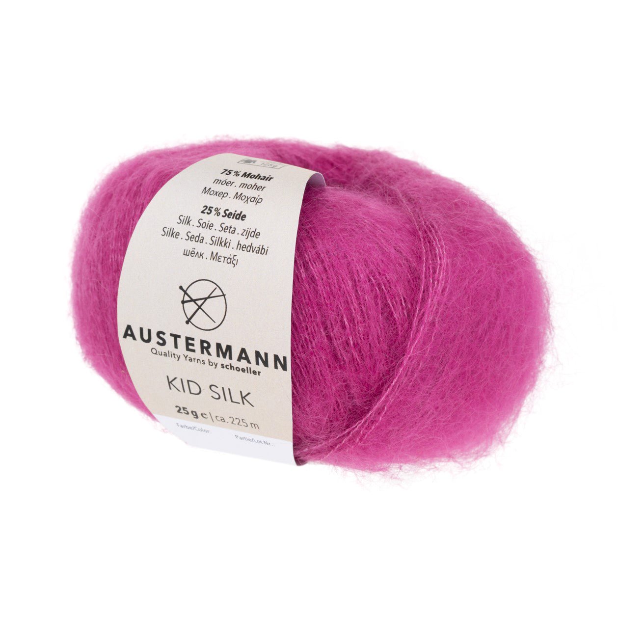 Kid Silk | 225 M - 25 G | 30 - Pink Lipstick - ggh Wolle