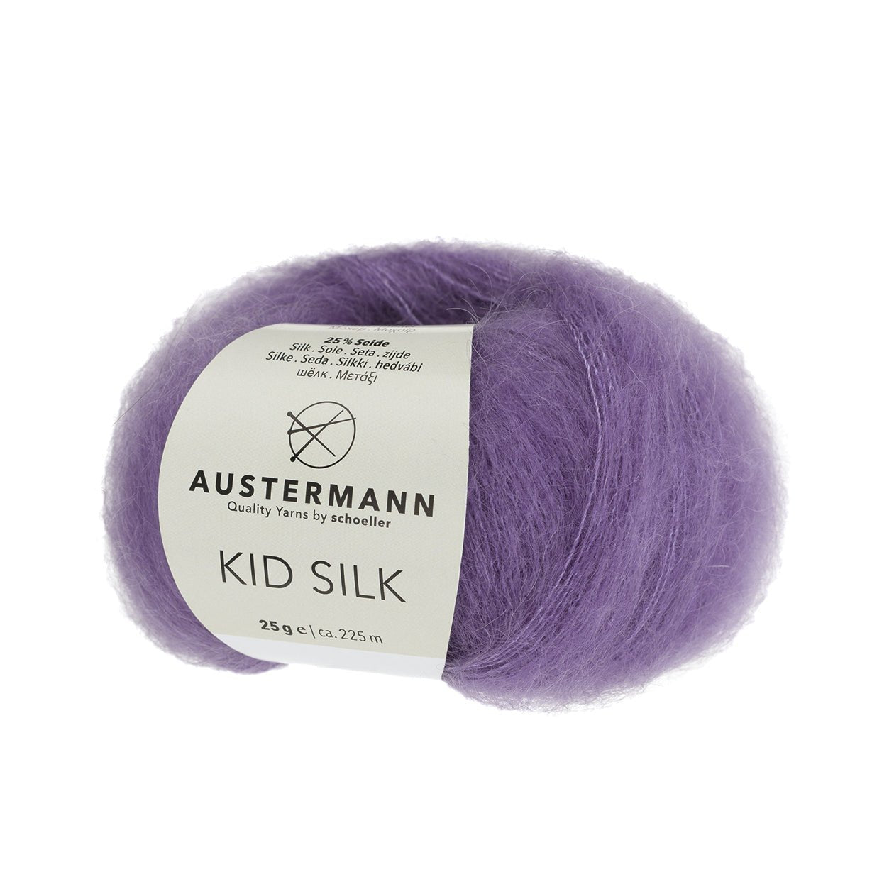 Kid Silk | 225 M - 25 G | 47 - Flieder - ggh Wolle