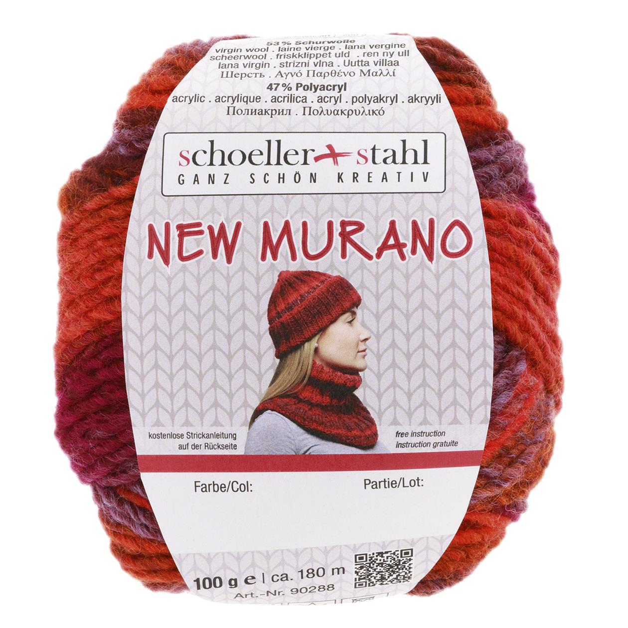 NEW MURANO 100G | Farbe 05 - RUBIN - ggh Wolle