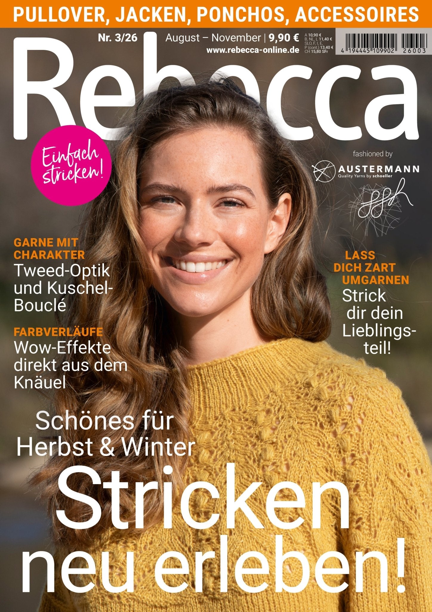 Rebecca Strickzeitschrift Nr. 3/26 - ggh Wolle