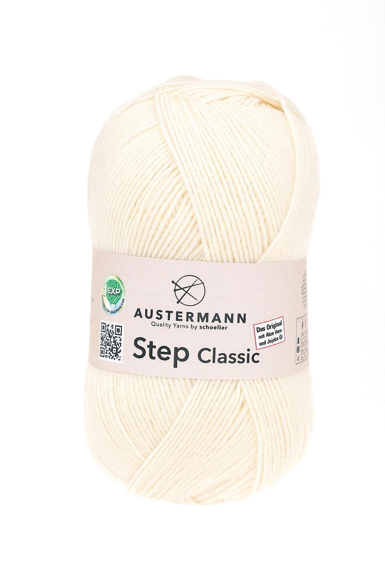 Step 4 Classic Exp | 420 M - 100 G | 1000 - Natur - ggh Wolle