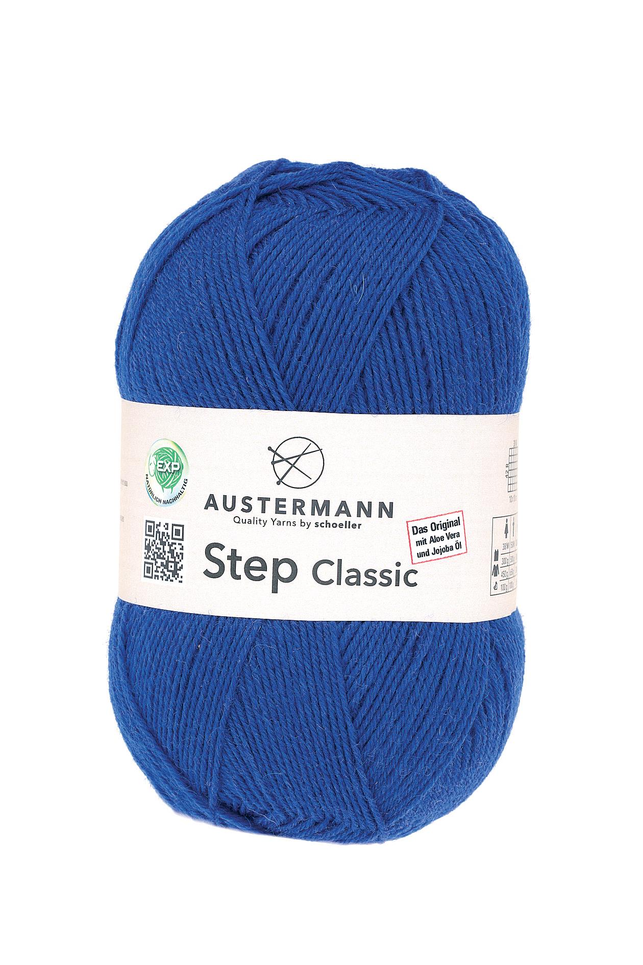 Step 4 Classic Exp | 420 M - 100 G | 1017 - Royalblau - ggh Wolle