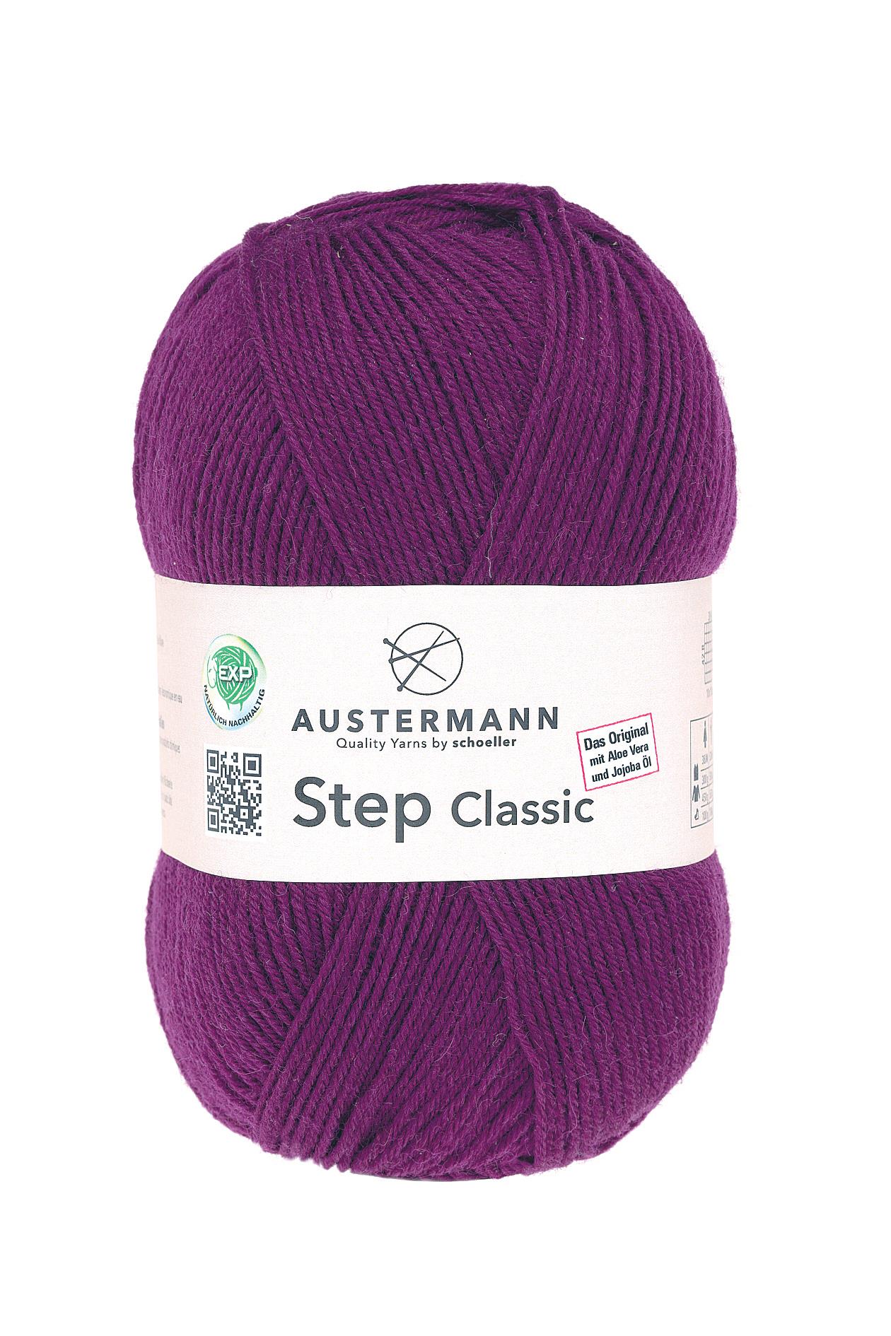 Step 4 Classic Exp | 420 M - 100 G | 1021 - Brombeer - ggh Wolle