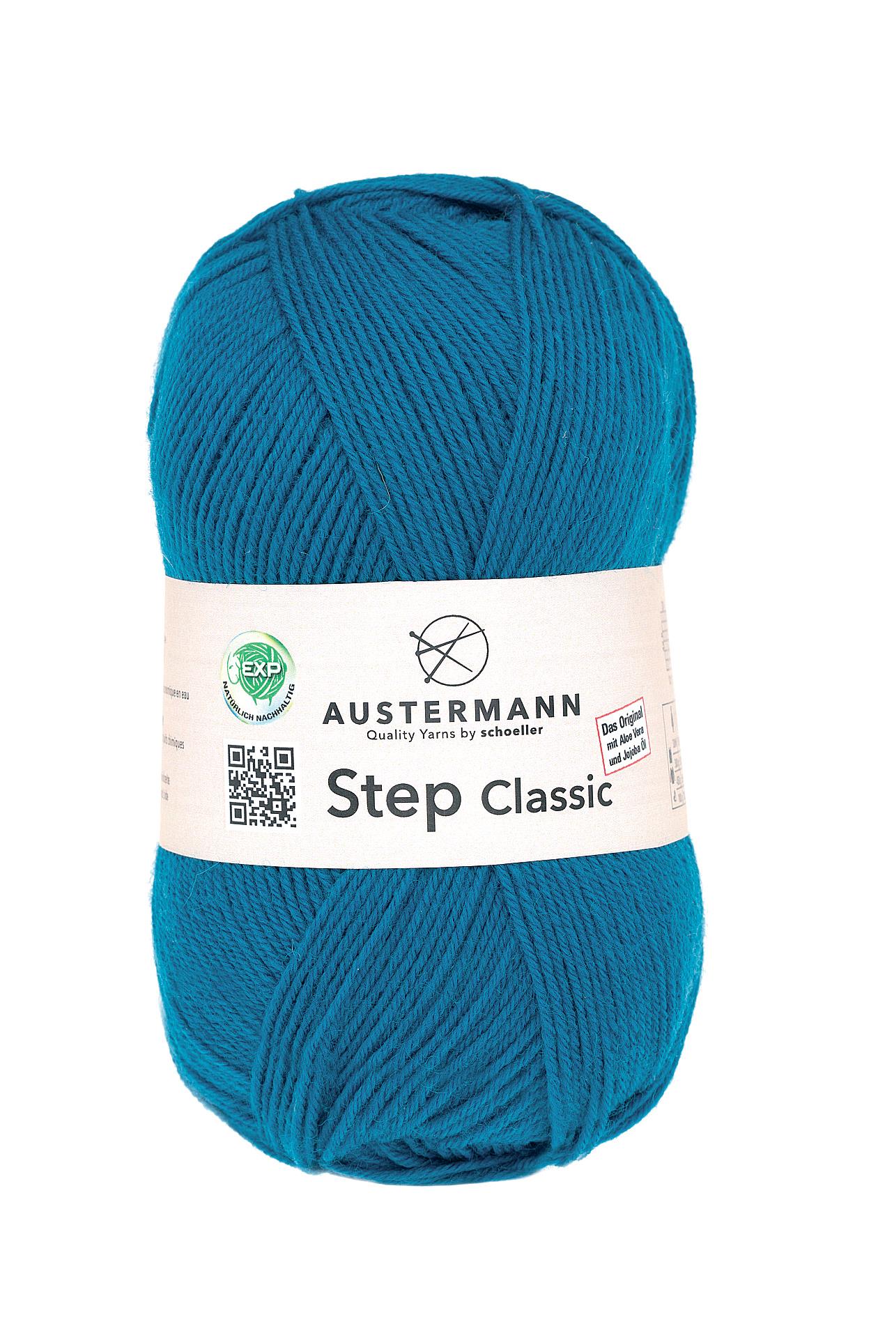 Step 4 Classic Exp | 420 M - 100 G | 1023 - Petrol - ggh Wolle