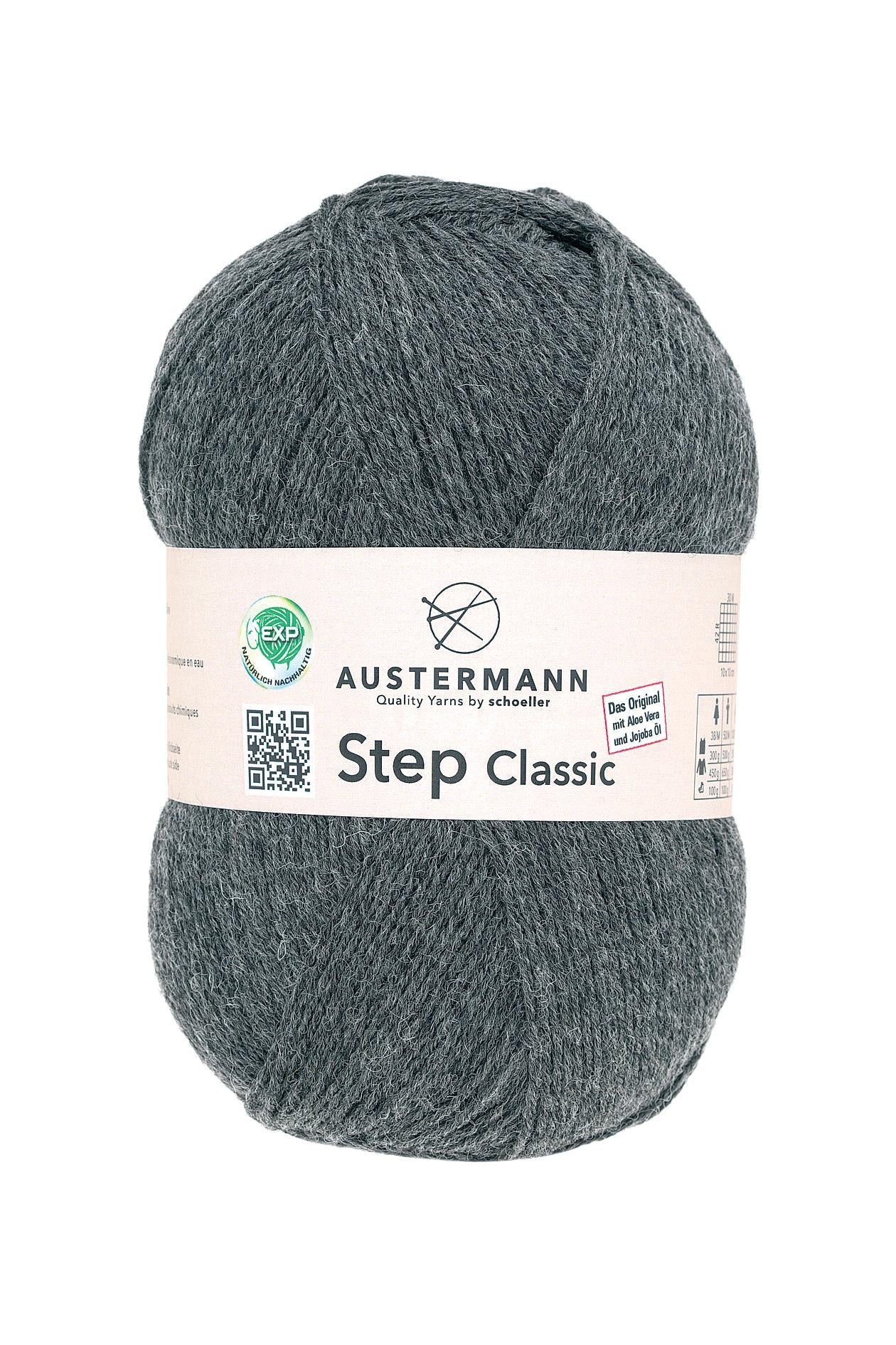 Step 4 Classic Exp | 420 M - 100 G | 1038 - Antrhazit Meliert - ggh Wolle
