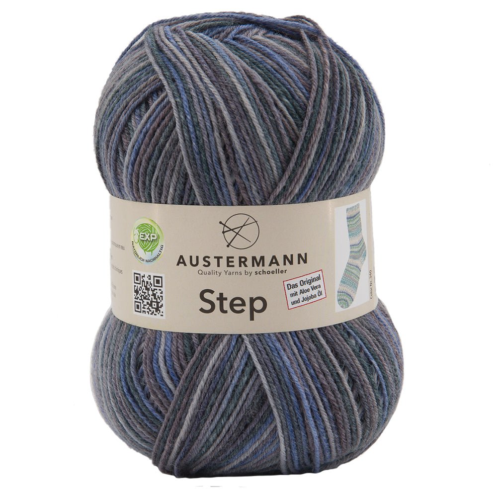 Step 4 Color Exp | 420 M - 100 G | 136 - Rauch Easy - ggh Wolle