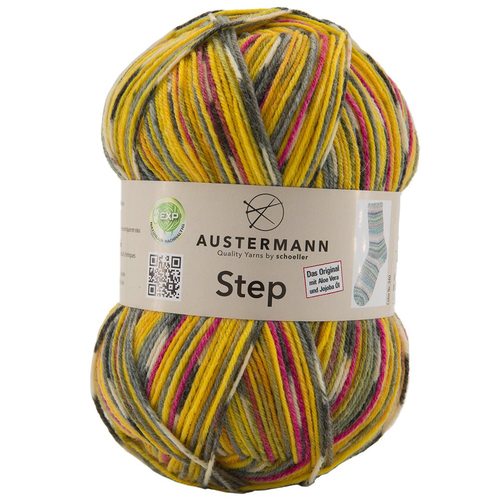 Step 4 Color Exp | 420 M - 100 G | 259 - Sonne - Pink - ggh Wolle