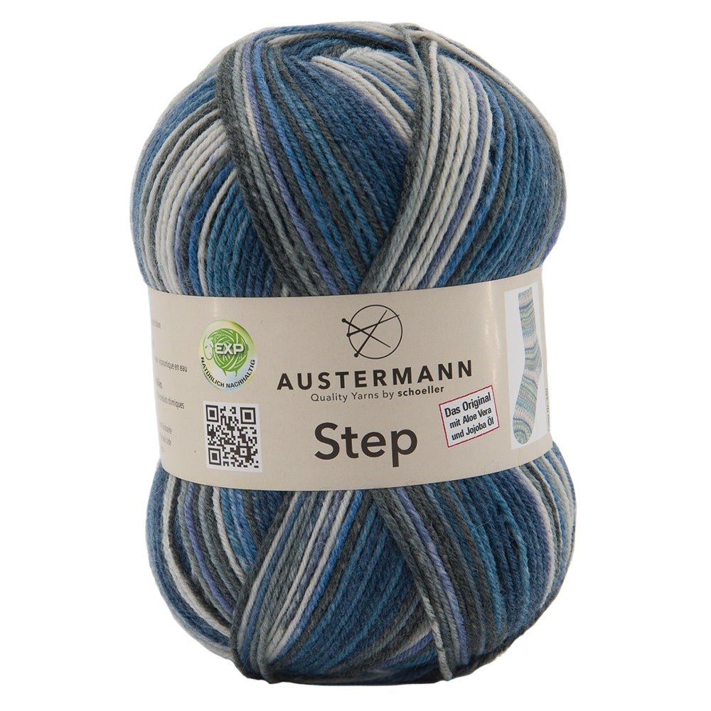 Step 4 Color Exp | 420 M - 100 G | 274 - Jeans - ggh Wolle