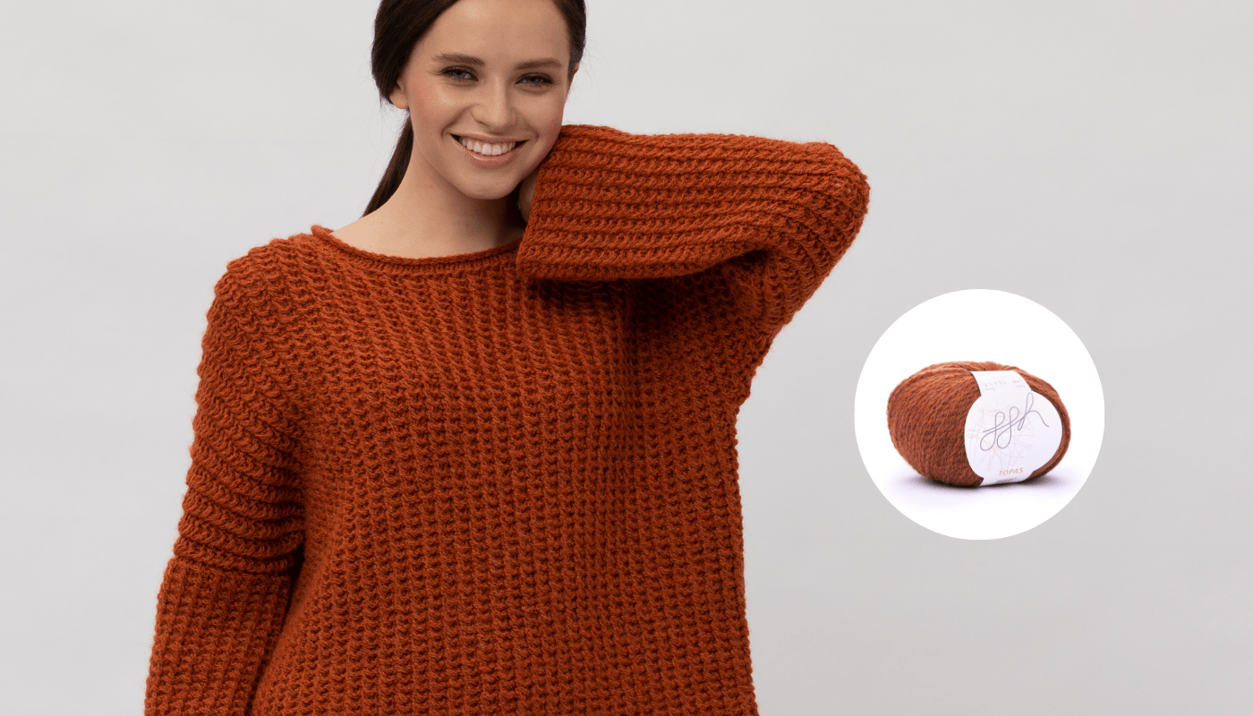 Dein nächstes Projekt wartet auf dich: Ein schicker Herbstpulli aus ggh TOPAS - ggh Wolle