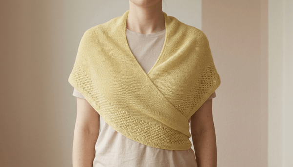 Strickanleitung: Luftiges Sommertuch mit ggh Lacy