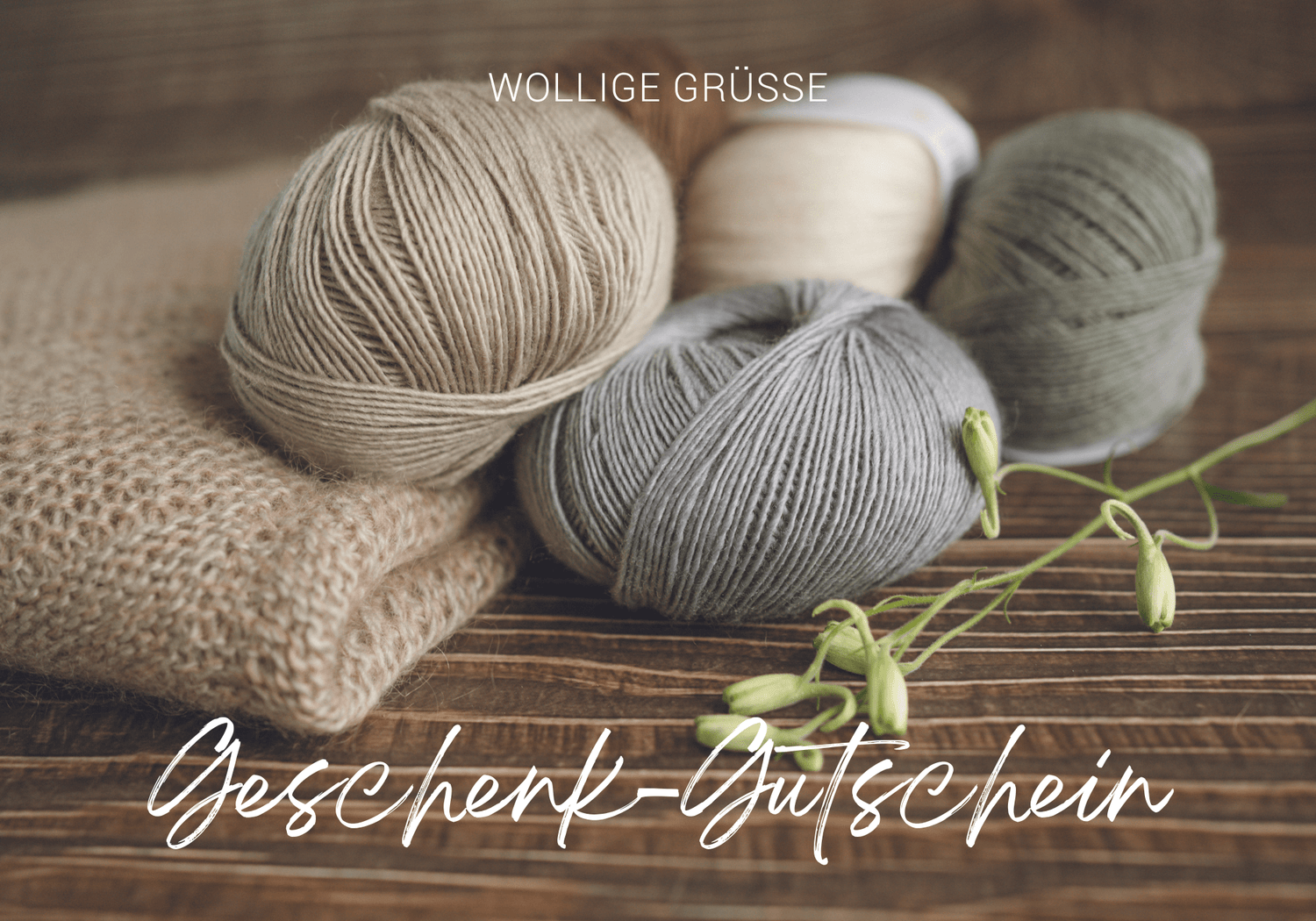 Digitaler Geschenk - Gutschein für ggh Wolle - ggh Wolle