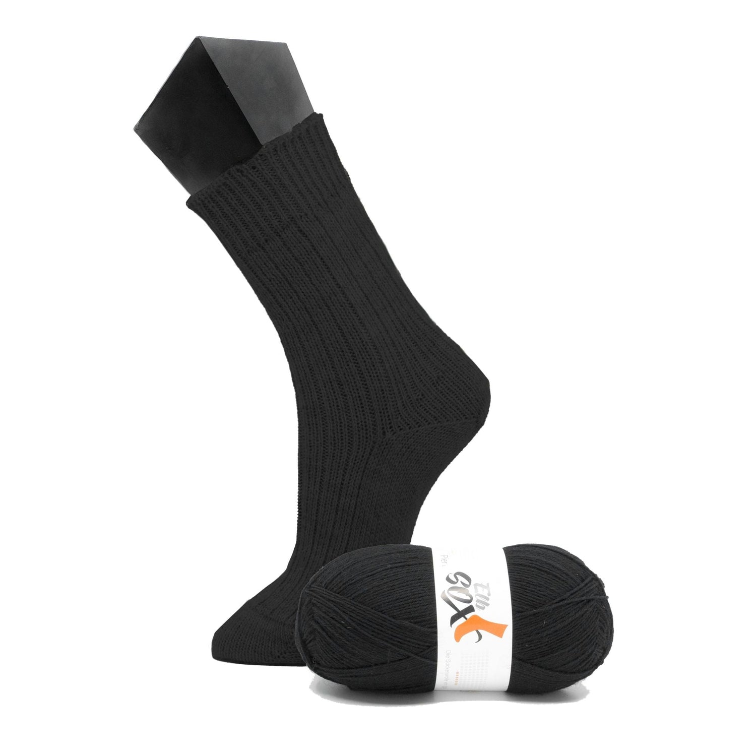 ElbSox Pier 4 | 100g Sockenwolle | 001 - Ankerschwarz - ggh Wolle
