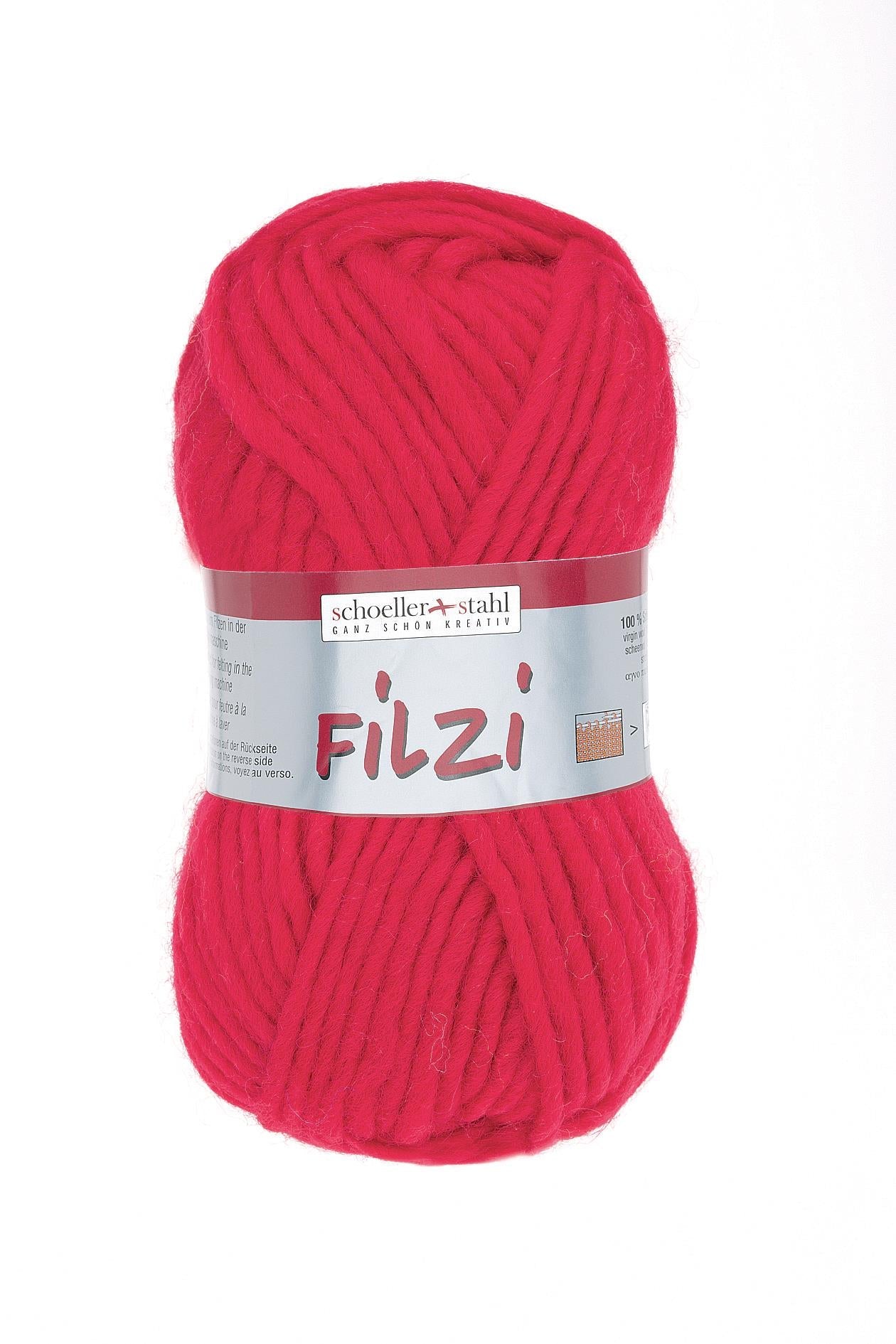 FILZI 50g | Farbe 03 - ROT - ggh Wolle