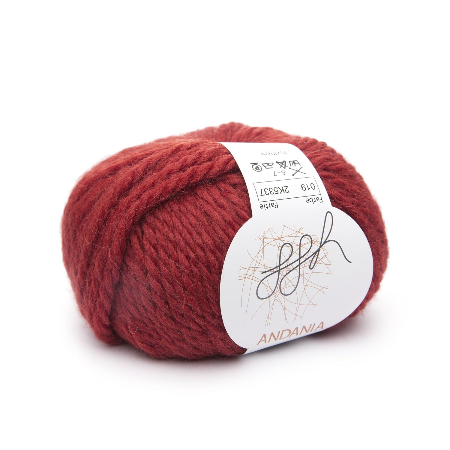ggh Andania | 019 - Rostrot - ggh Wolle