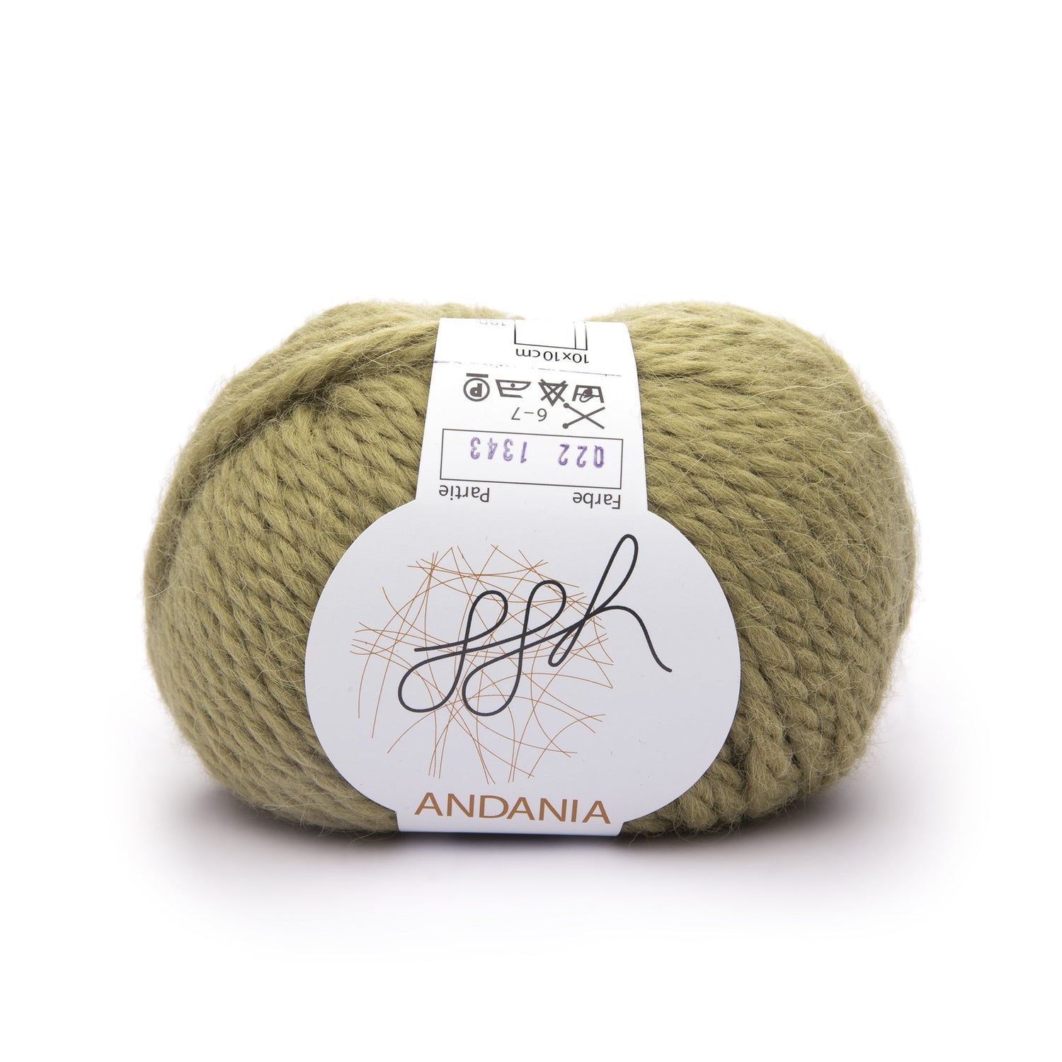 ggh Andania | 022 - Grünbeige - ggh Wolle