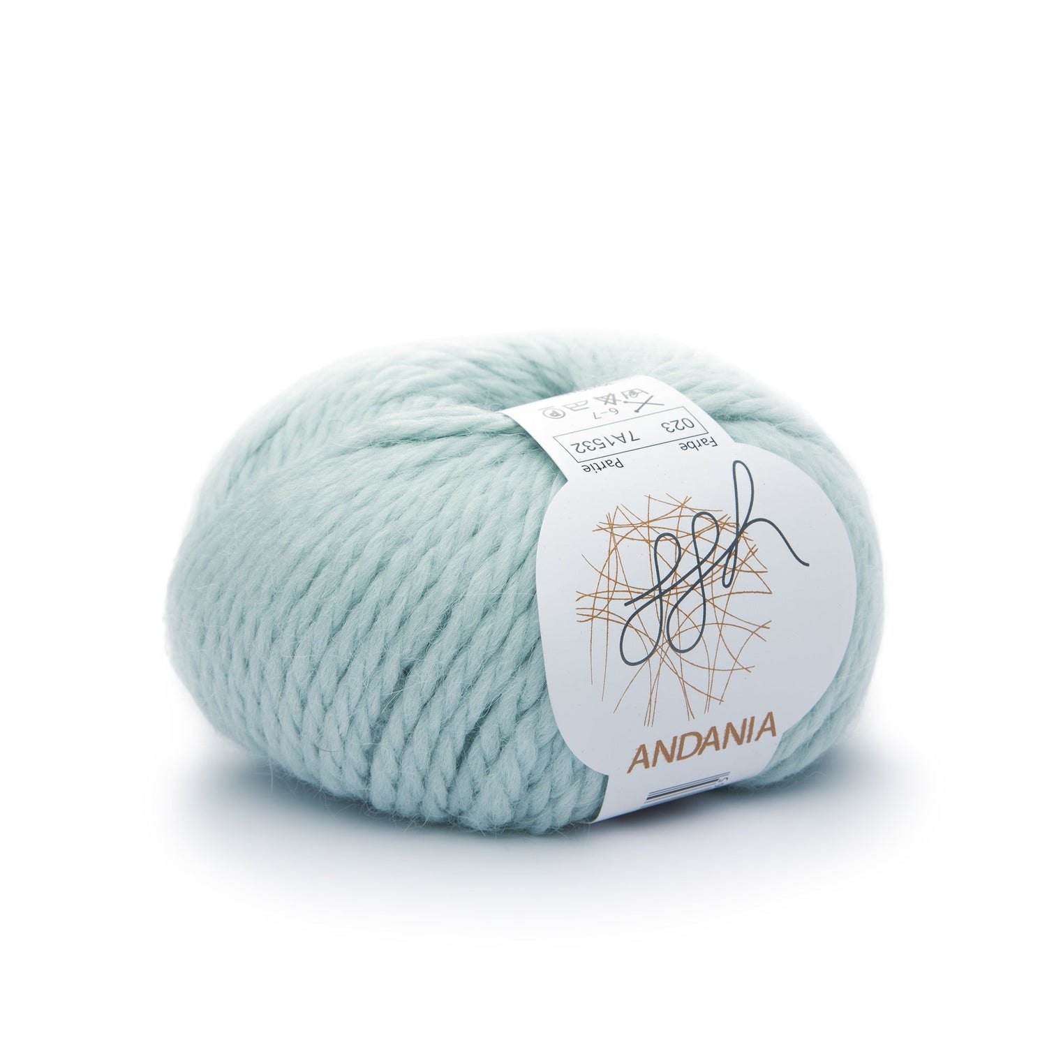 ggh Andania | 023 - Mintgrün - ggh Wolle