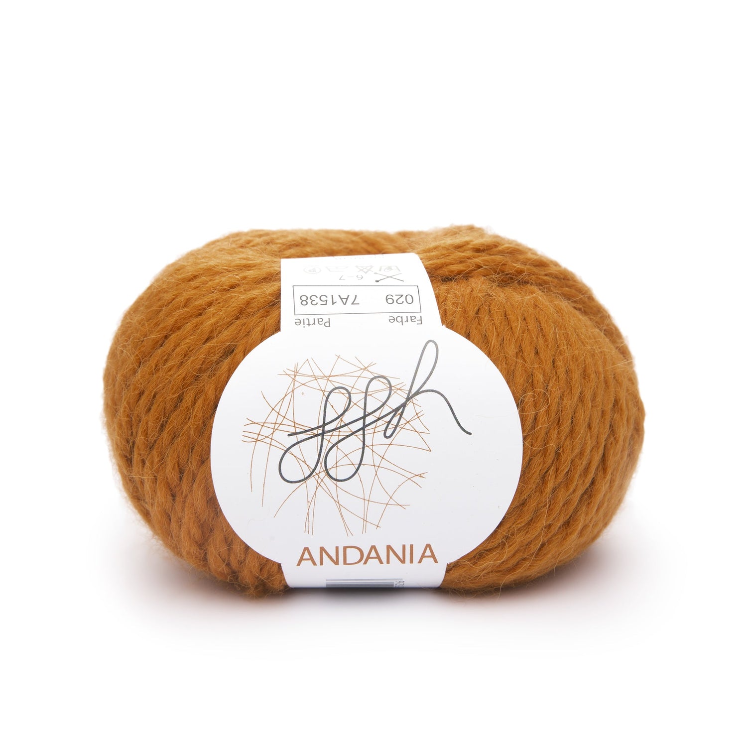 ggh Andania | 029 - Kupferorange - ggh Wolle