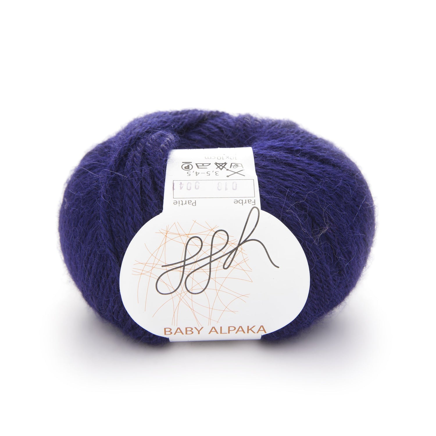 ggh Baby Alpaka Farbe | 100% Baby Alpaka Wolle | 100m/50g | 018 - Marine - ggh Wolle