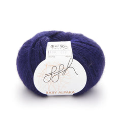 ggh Baby Alpaka Farbe | 100% Baby Alpaka Wolle | 100m/50g | 018 - Marine - ggh Wolle