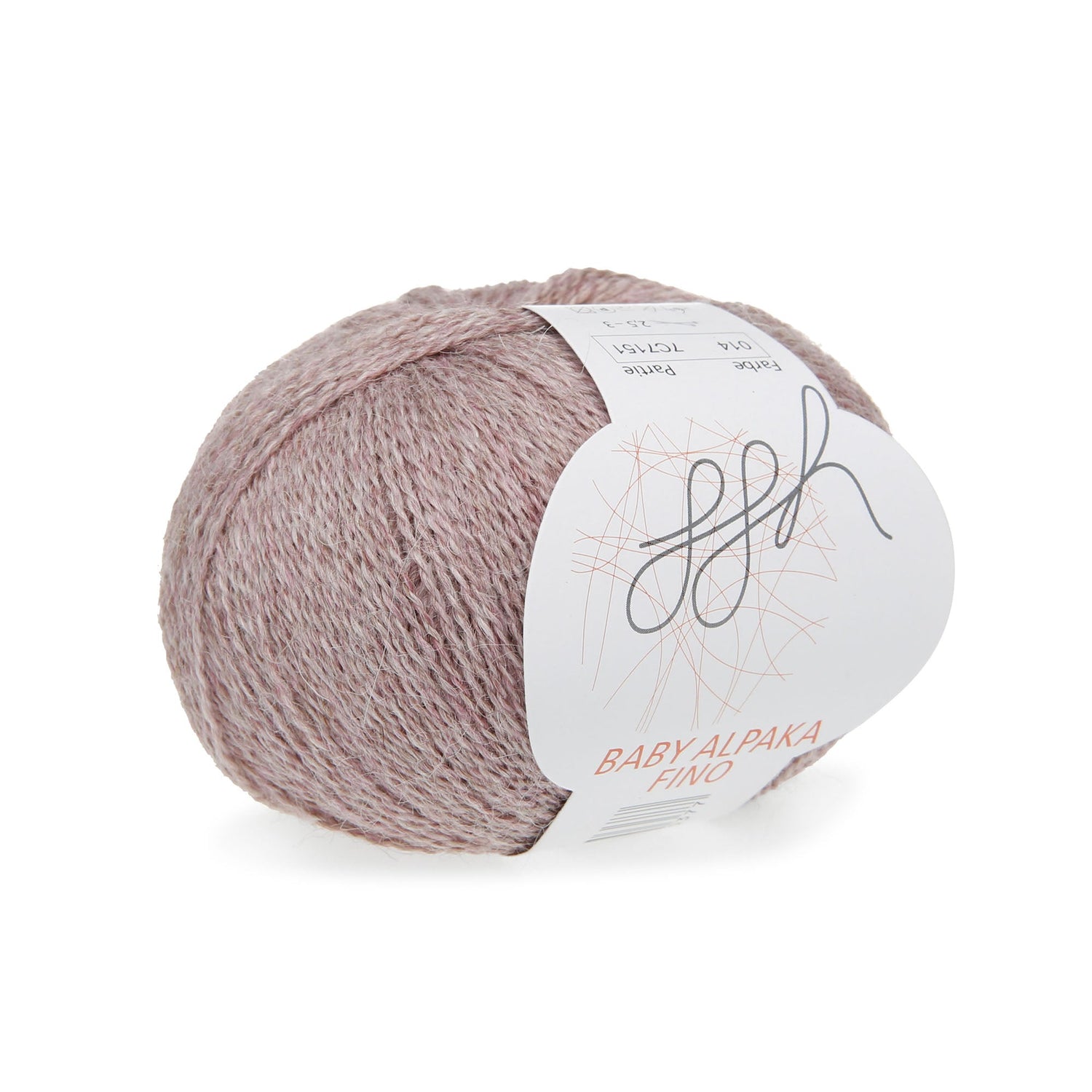 ggh Baby Alpaka Fino | 014 - Altrosa - ggh Wolle