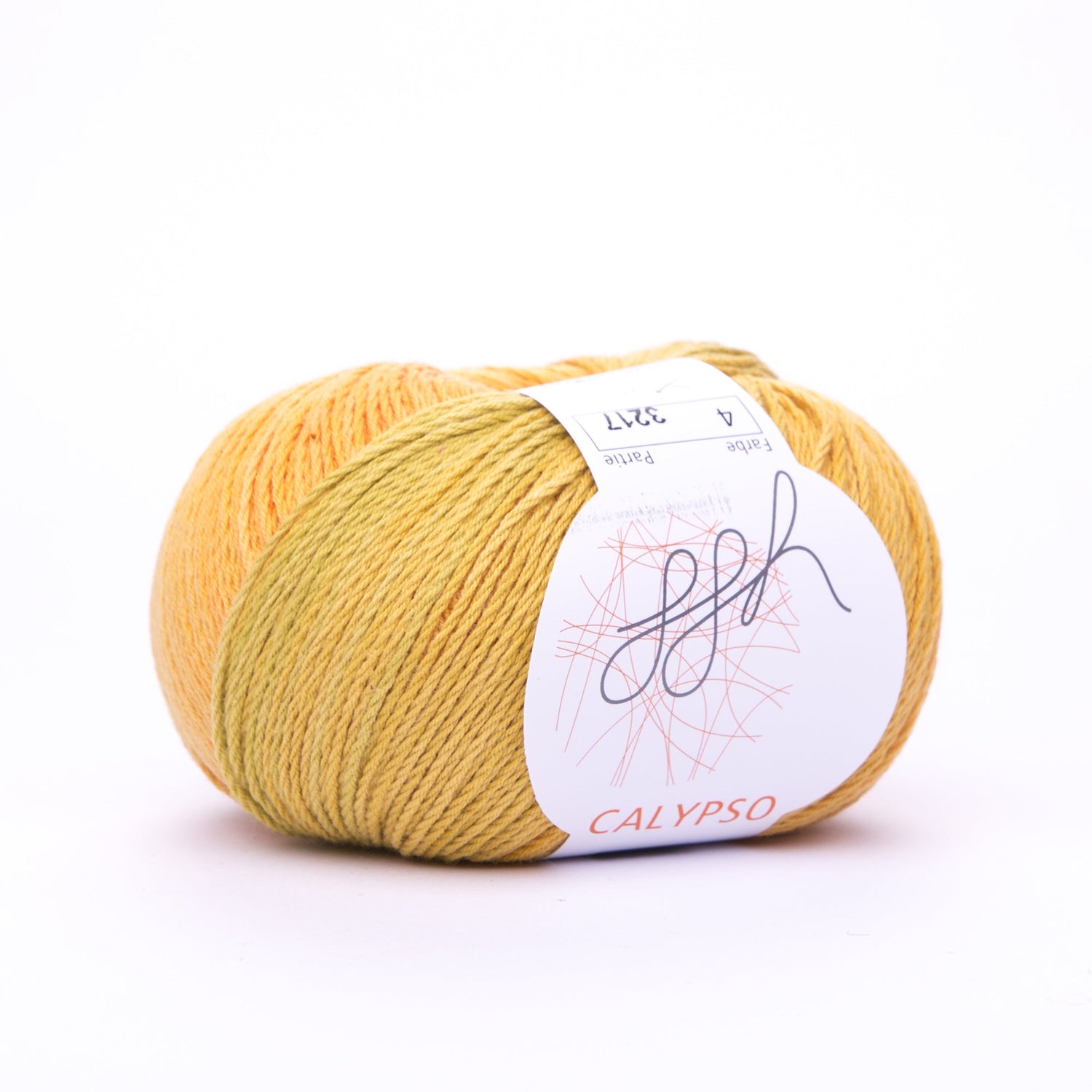 ggh Calypso | 004 - Orange - Oliv - ggh Wolle