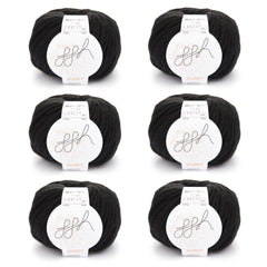 ggh Husky Box | 300g Set (6x50g) – 001 – Schwarz - ggh Wolle